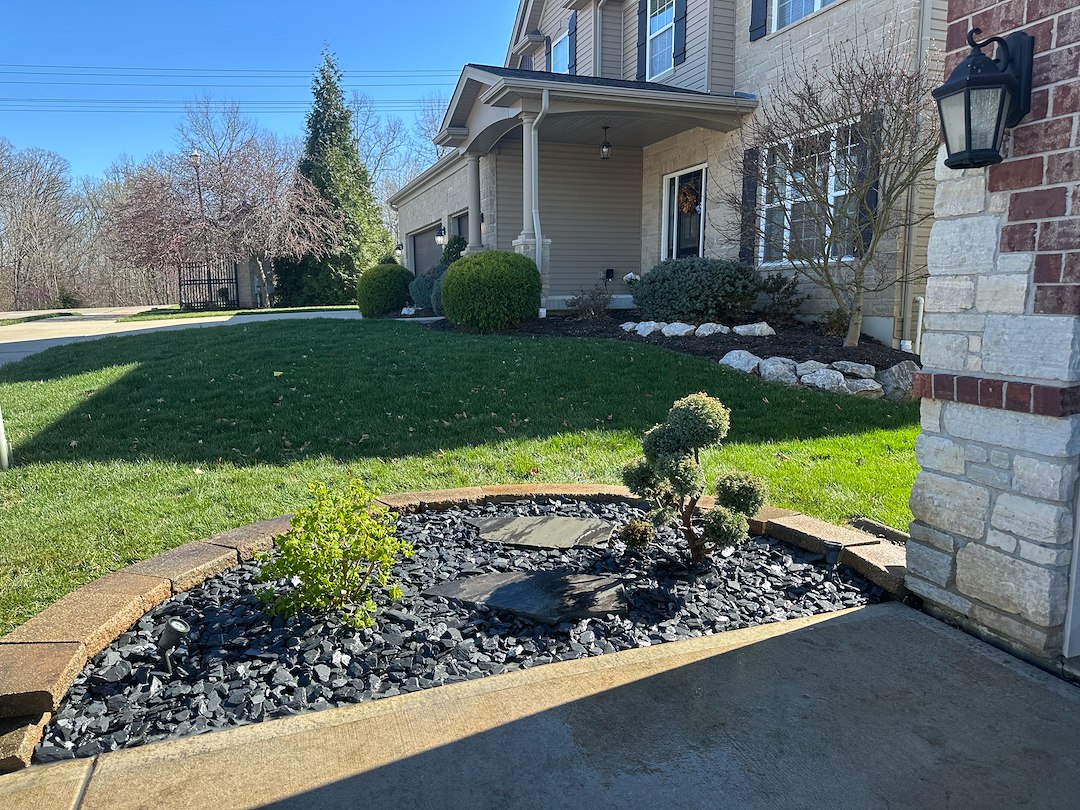 New Landscaping Refresh, Lake St. Louis Missouri