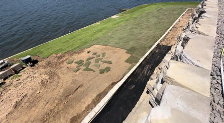 Top of the Line Sod Installation Performed In Lake Saint Louis, MO
